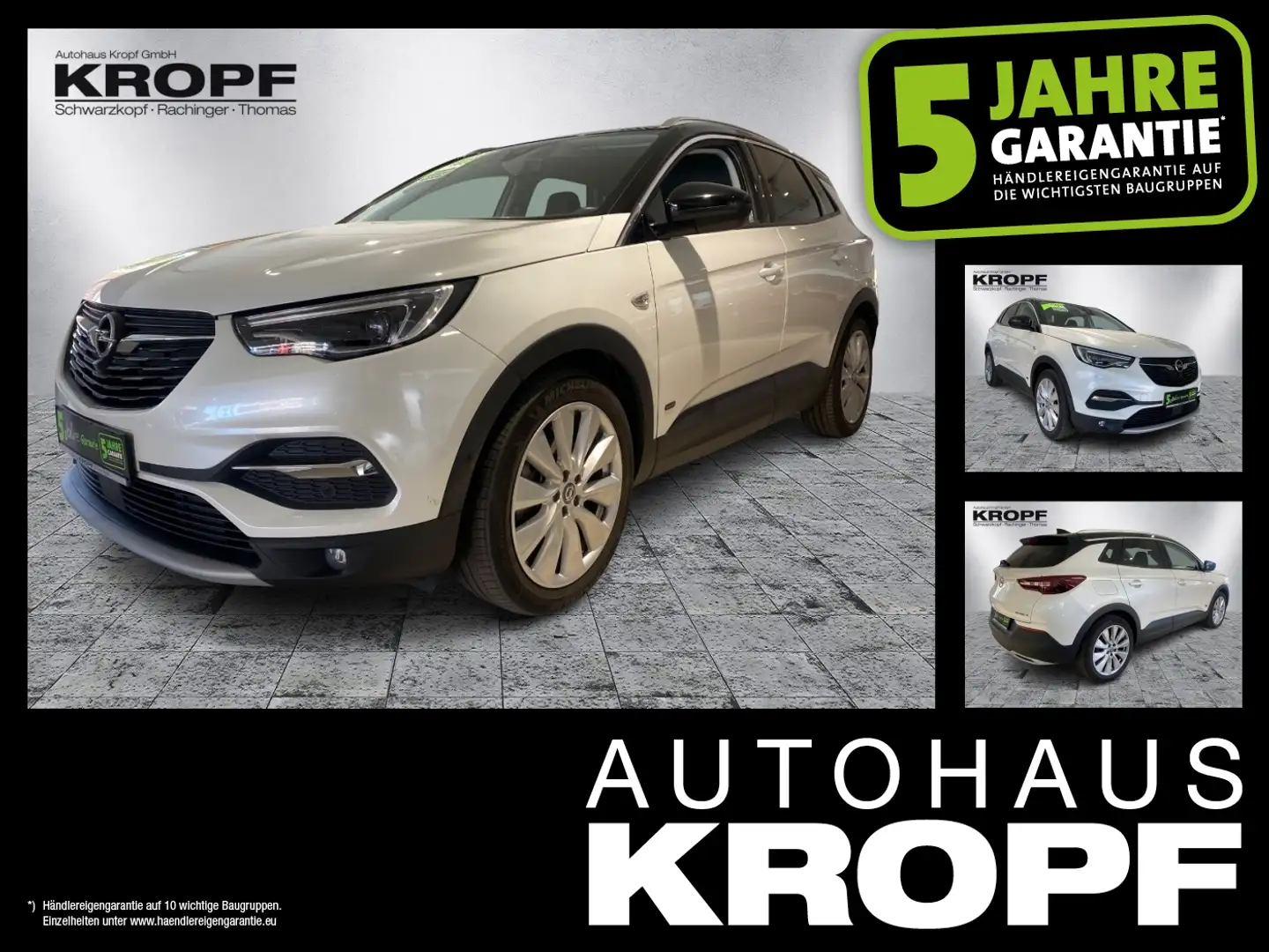 Opel Grandland X Ultimate 4x4 Automatik / Navi Alb - 1