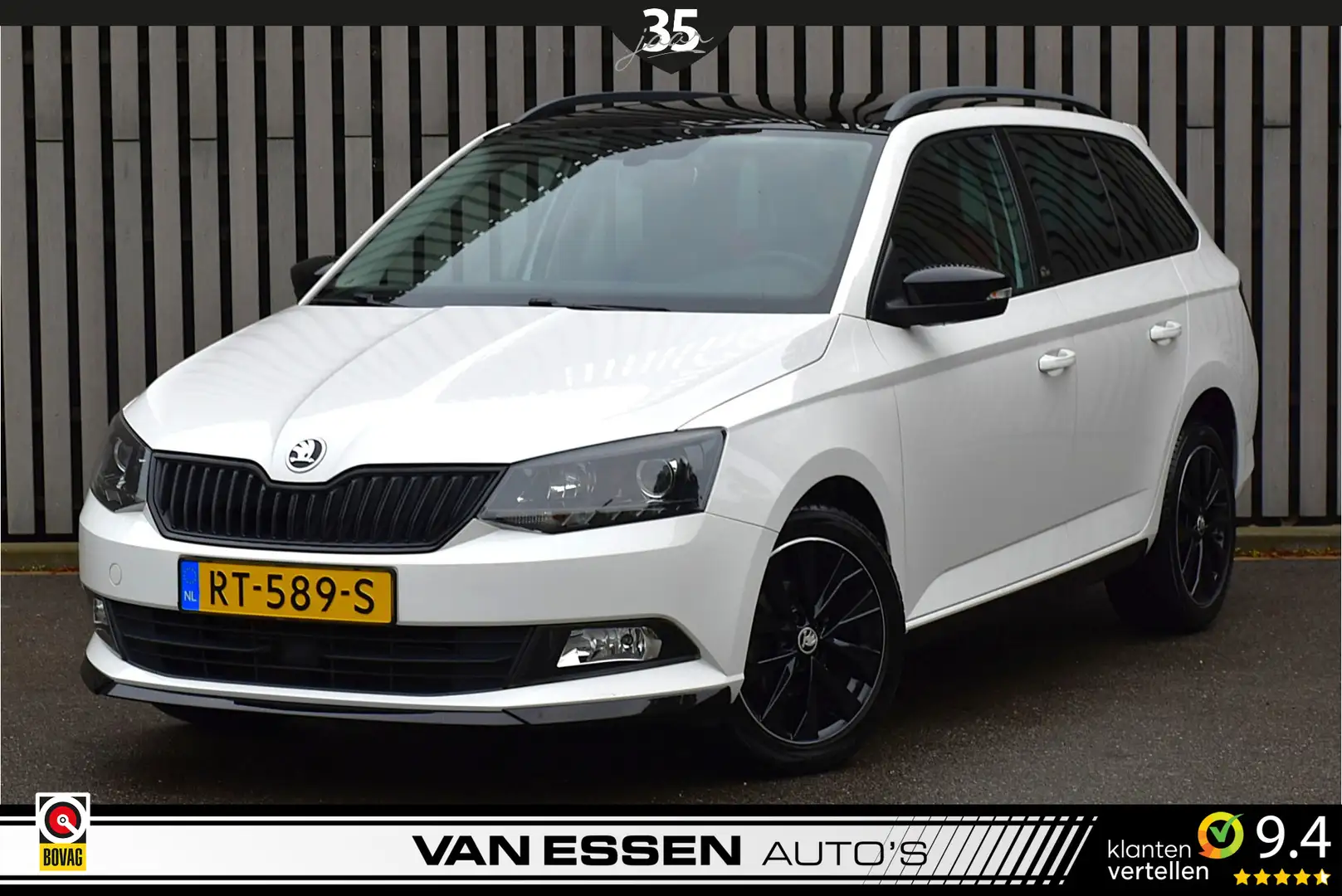 Skoda Fabia Combi 1.0 TSI Monte Carlo Navigatie Cruise-Control Blanc - 1