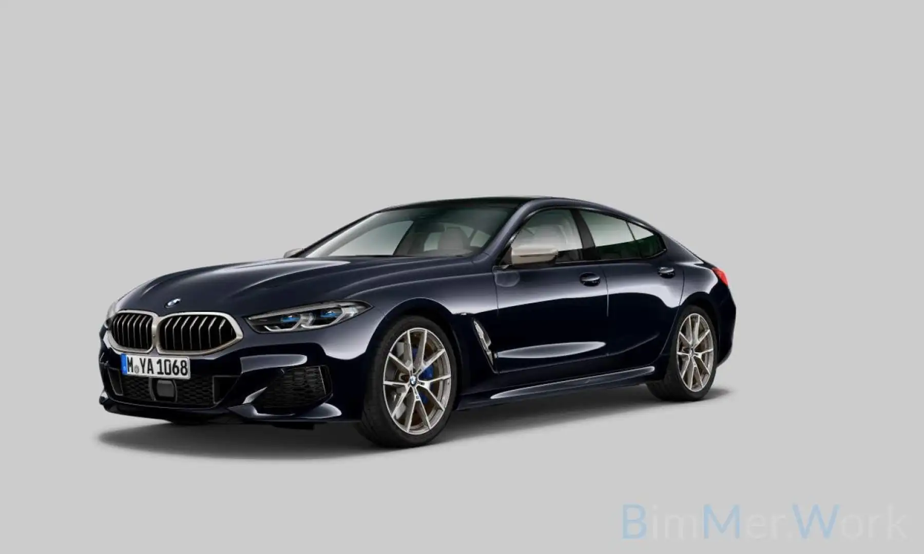 BMW M850 Gran Coupé 360°Laser SoftCl DispKey 20 Noir - 1