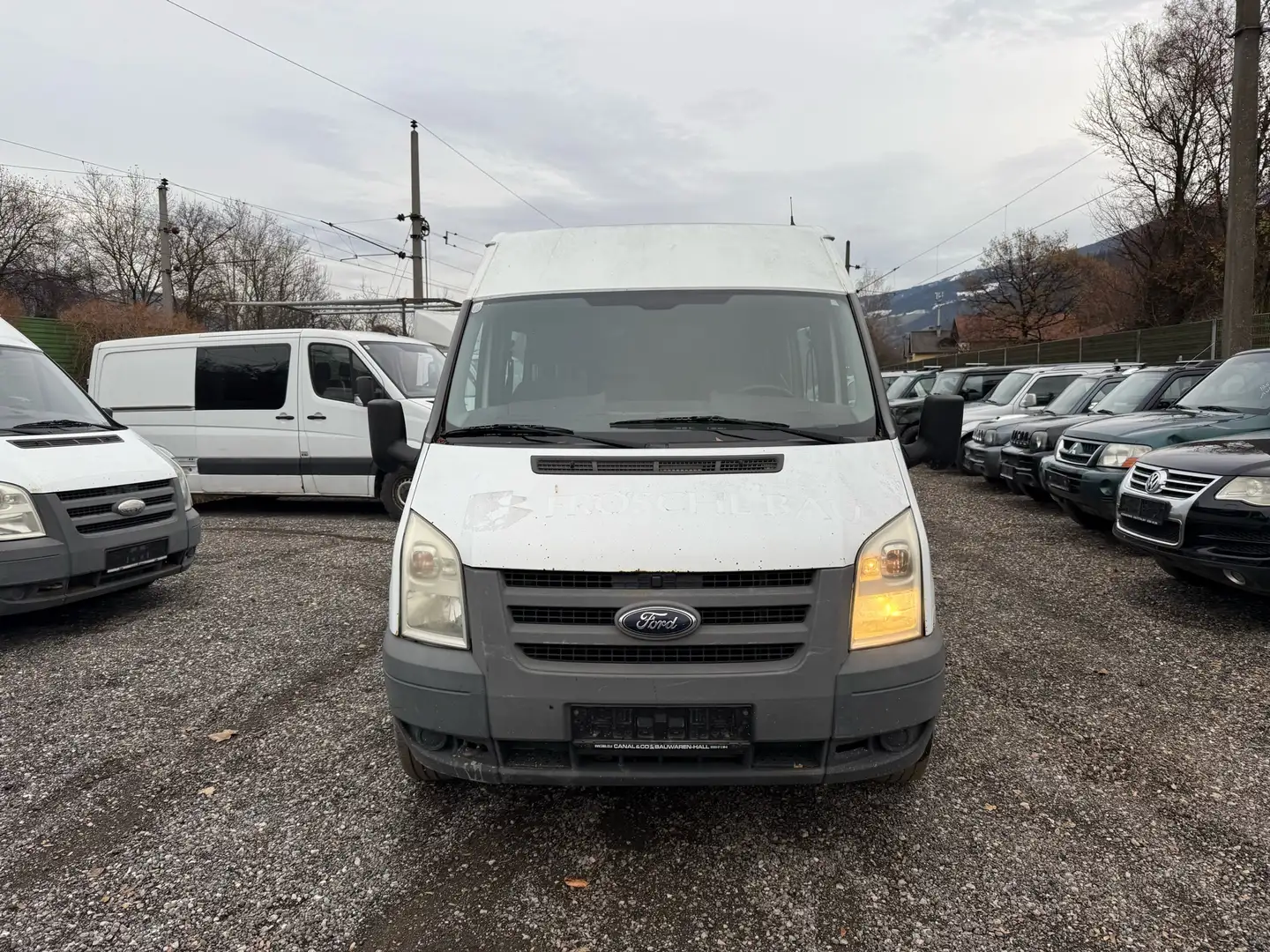 Ford Transit FT 350 L Variobus 4.93 Basis / EXPORT Biały - 2