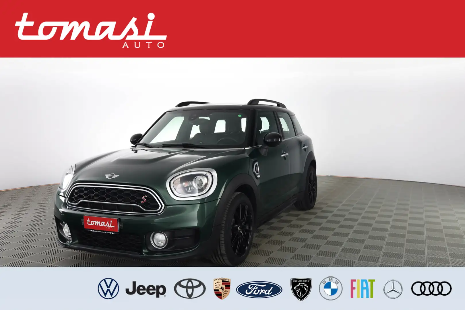 MINI Cooper SD Countryman 2.0 Aut FARI BI-LED,CERCHI LEGA 18,INT.PELLE Vert - 1
