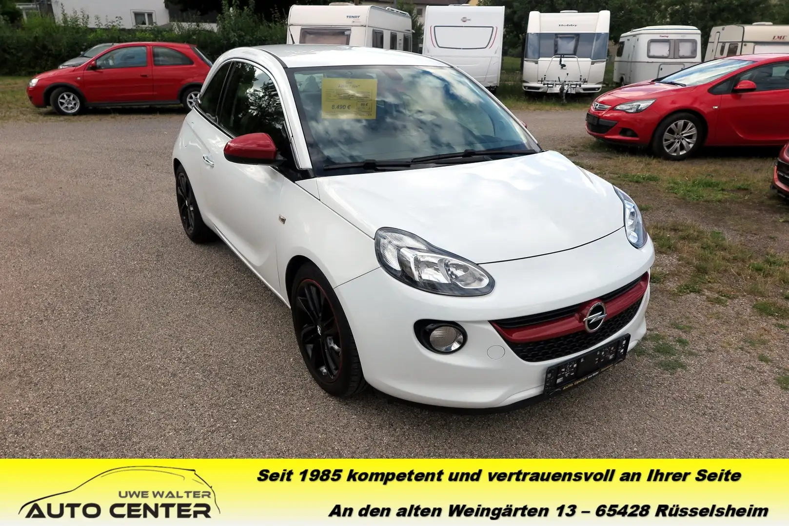 Opel Adam 1.4 Jam - Scheckheft - PDC hi - Sitzhzg. - Alu Weiß - 1