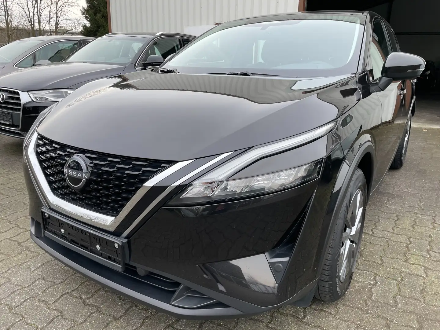 Nissan Qashqai Visia 1.3 DIG-T MHEV BLACK LED SPUR ACC TWA AWR Noir - 1