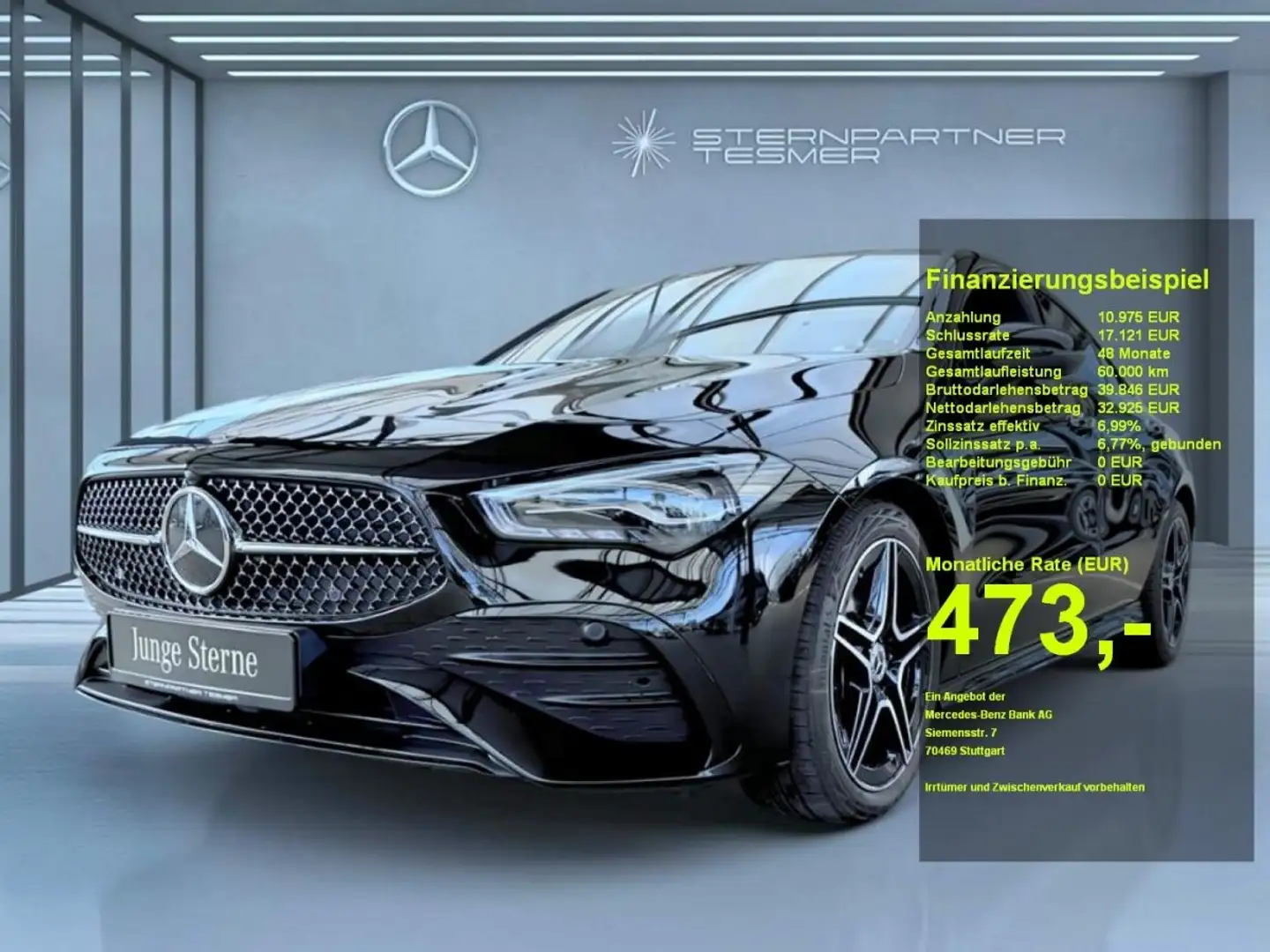 Mercedes-Benz CLA 220 d AMG, Night, Pano,Totwinkel,HANDS-FREE Noir - 1