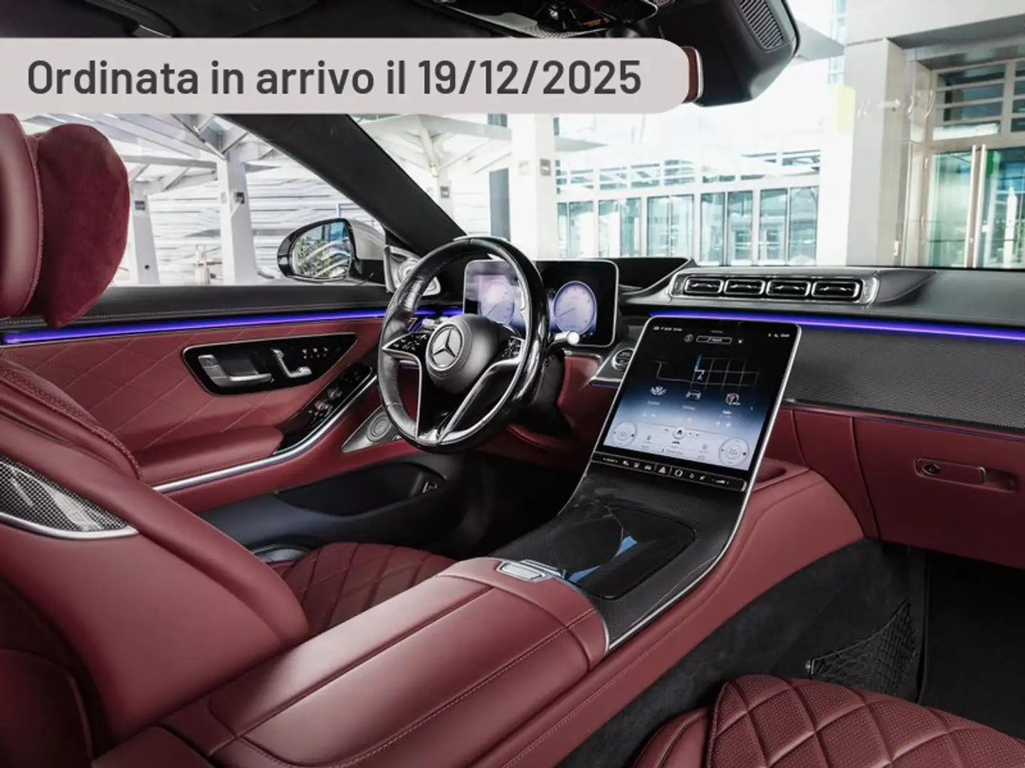 Mercedes-Benz S 500 4Matic Mild hybrid Business Lunga Srebrny - 1