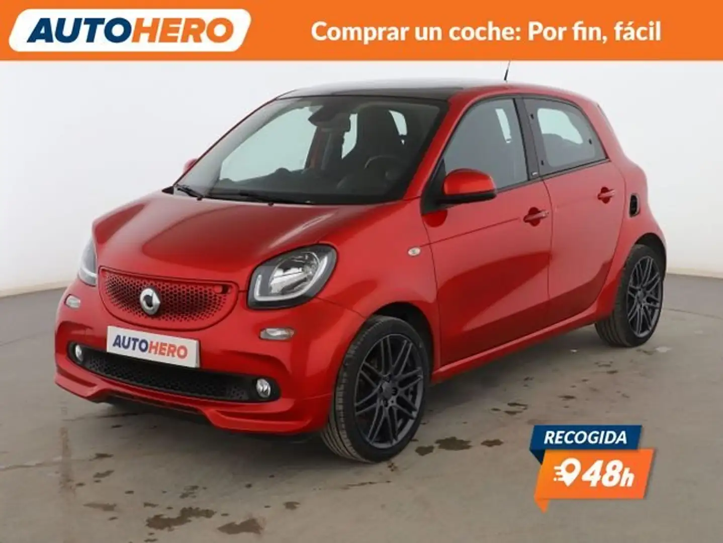 smart forFour 0.9 Turbo Basis Passion Rouge - 1
