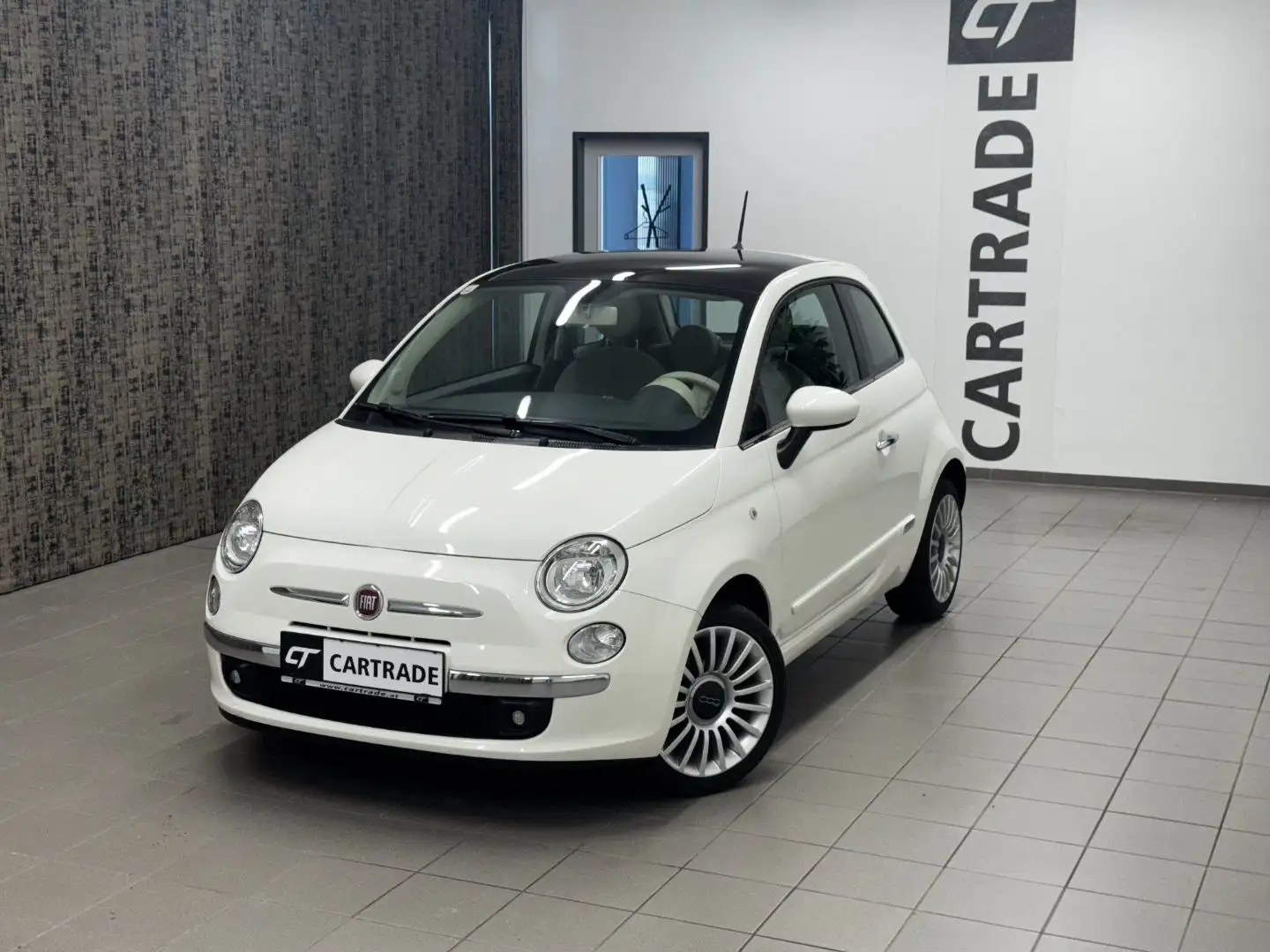 Fiat 500 1.2 8V Lounge Weiß - 2