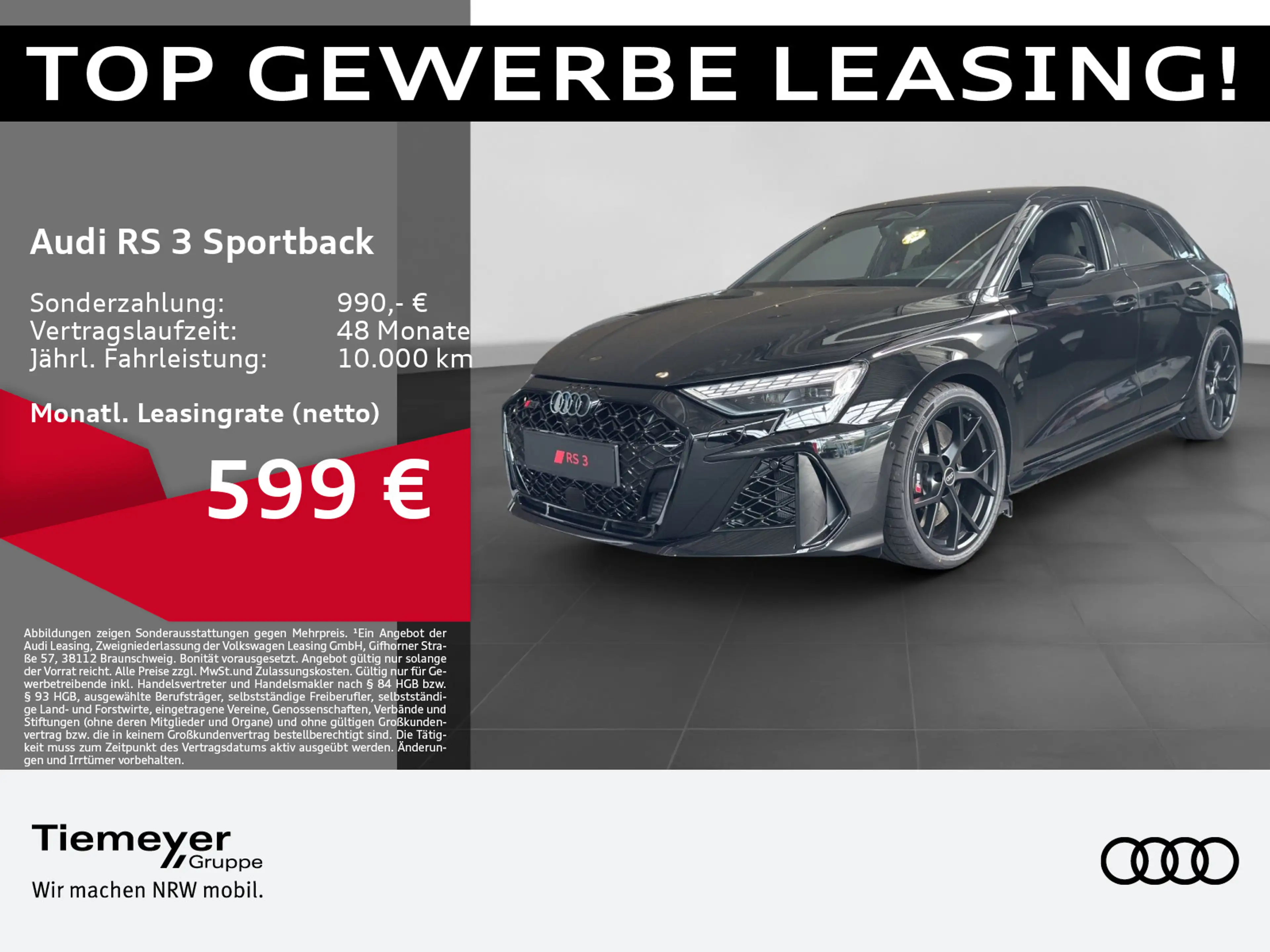 Audi RS3 Audi RS 3 Sportback 294 kW S tron