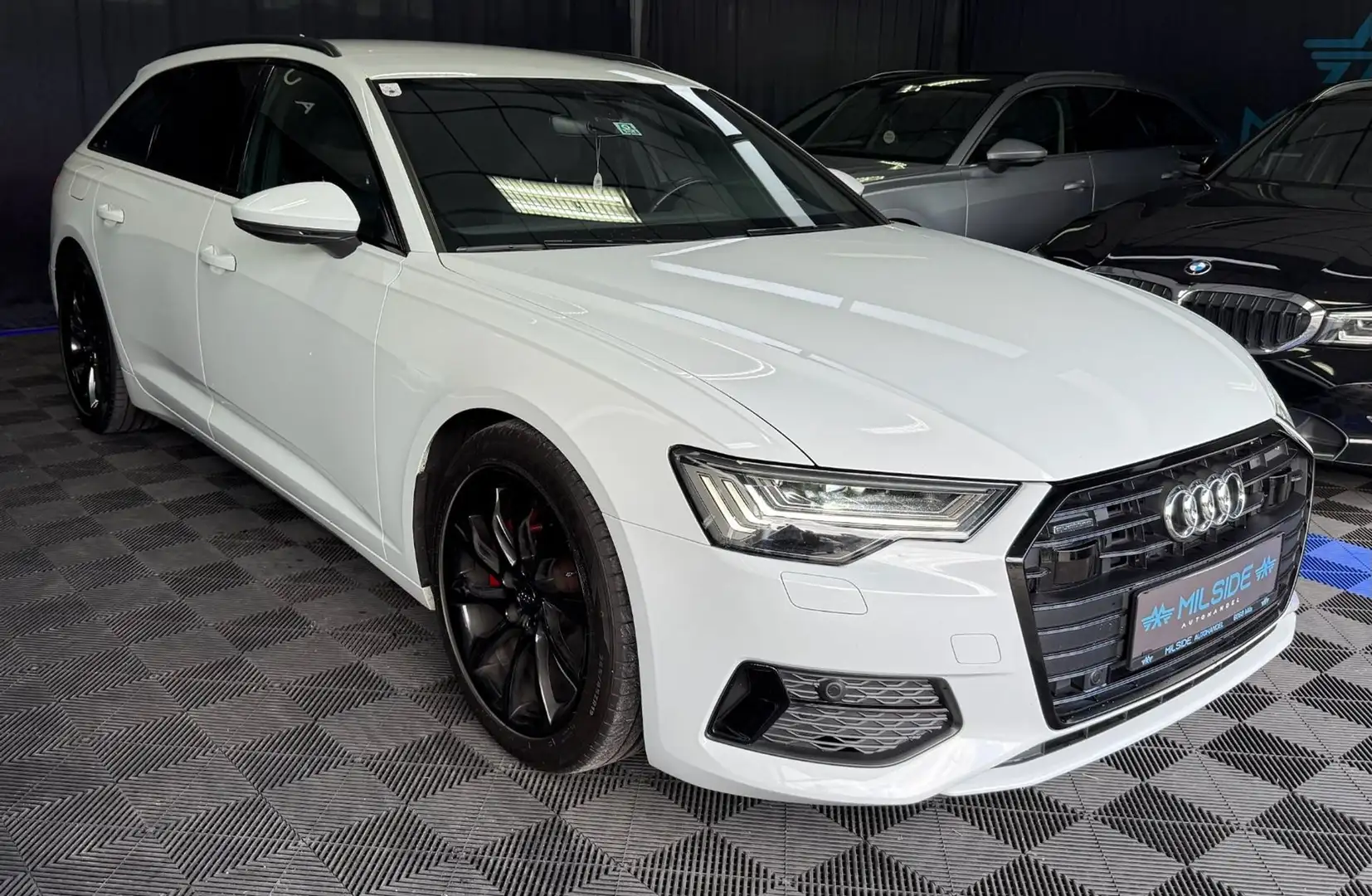 Audi A6 40 2.0 TDI Avant quattro sport Weiß - 1