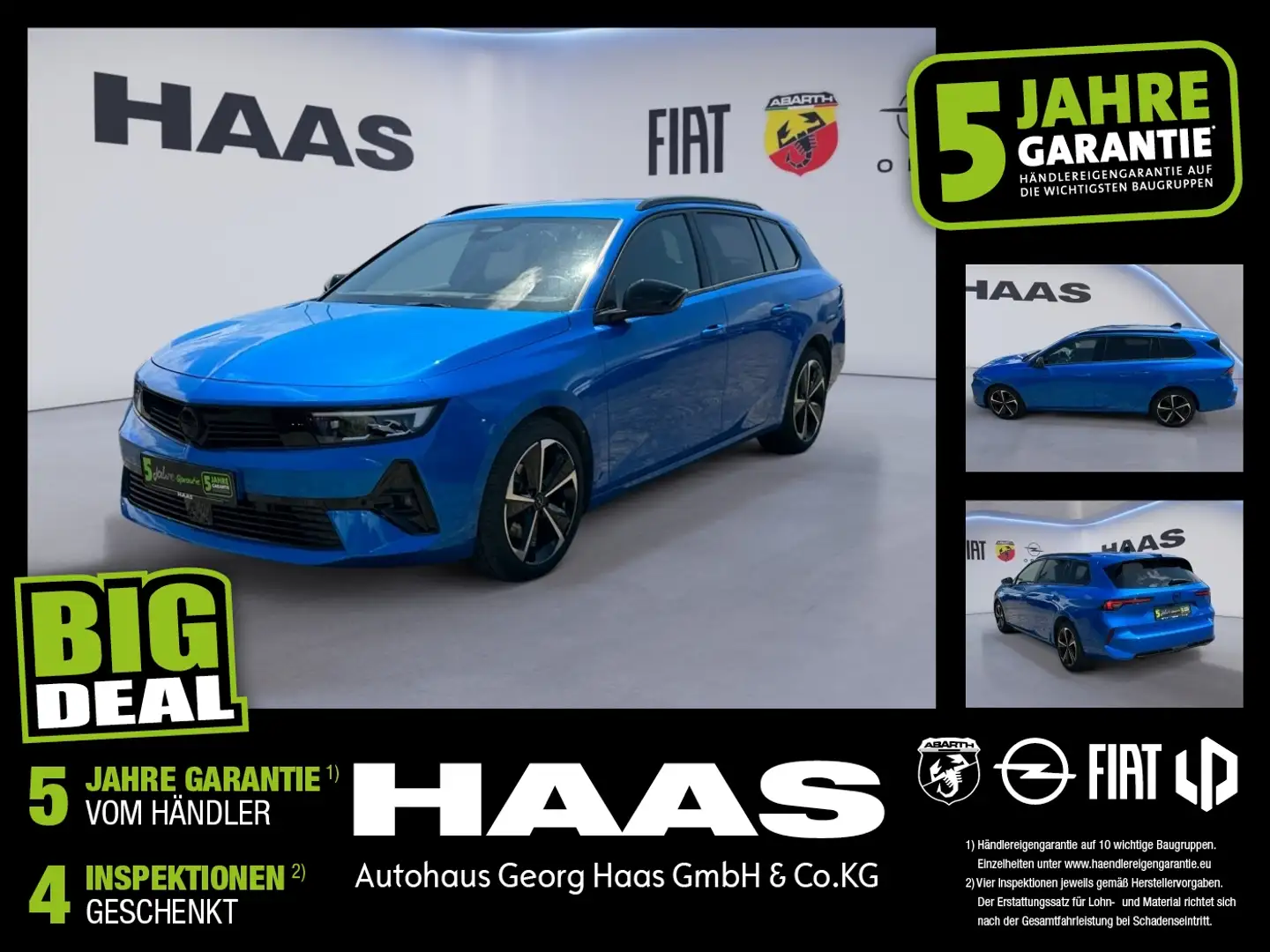 Opel Astra L Sports Tourer 1.2 Turbo Sitzheizung Blau - 1