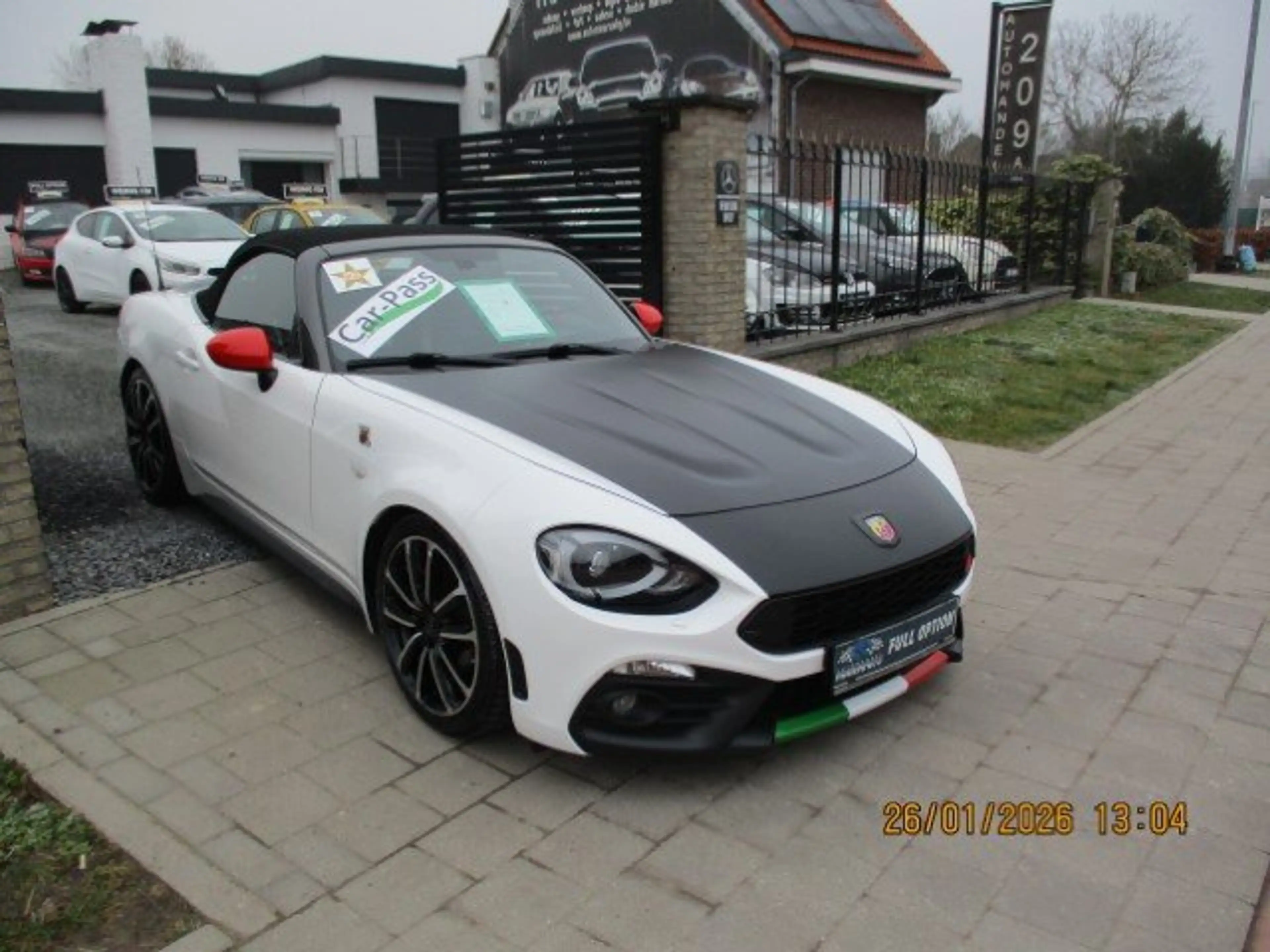 Abarth 124 Spider 1.4I TURBO 170PK FULL OPTION NAVI LEDER MONZA BOSE — photo 7