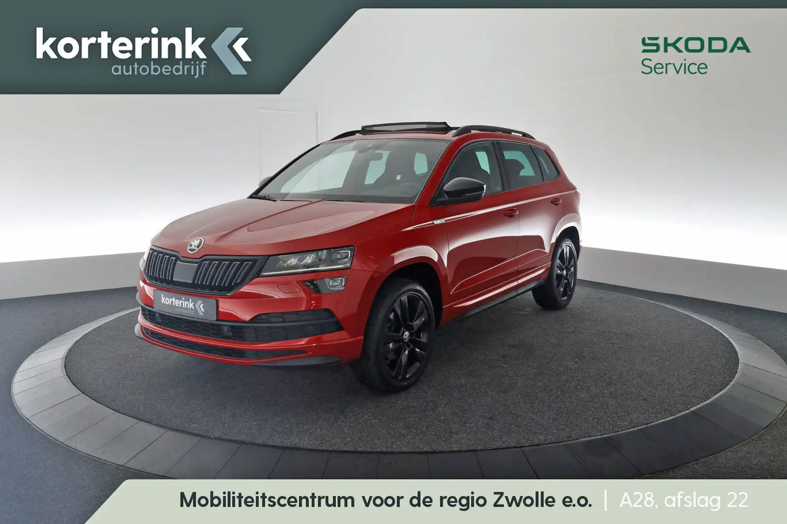 Skoda Karoq 1.5 TSI ACT Sportline Business Rood - 1