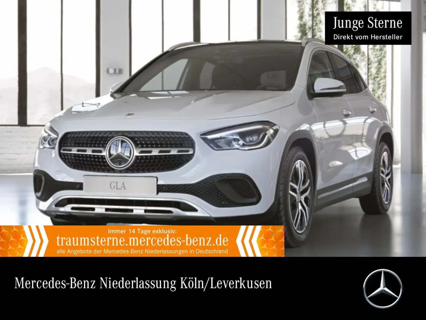 Mercedes-Benz GLA 250 e PROGRESSIVE+PANO+LED+KAMERA+TOTW+KEYLESS Weiß - 1
