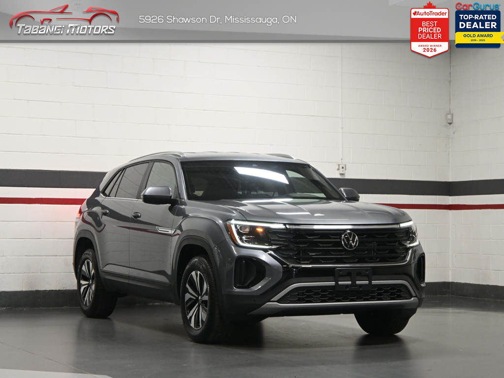 2025 Volkswagen Atlas Cross Sport Comfortline Leather Cooled Seats Adaptive Cruise