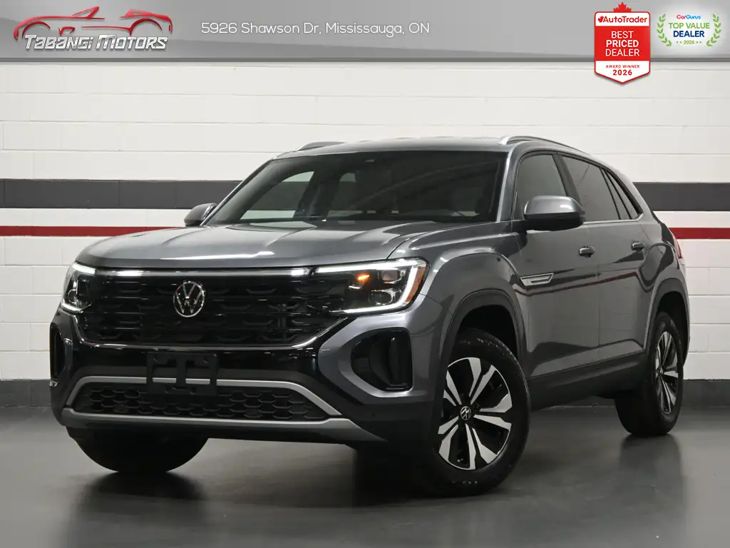 2025 Volkswagen Atlas Cross Sport Comfortline Leather Cooled Seats Adaptive Cruise