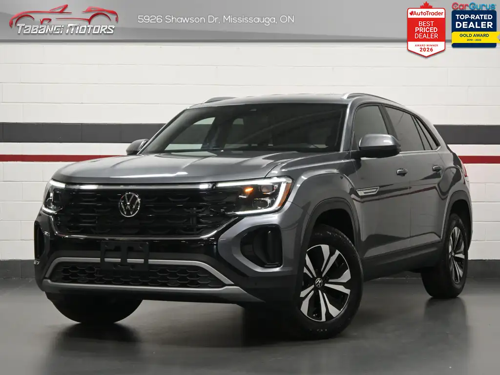 2025 Volkswagen Atlas Cross Sport Comfortline Leather Cooled Seats Adaptive Cruise