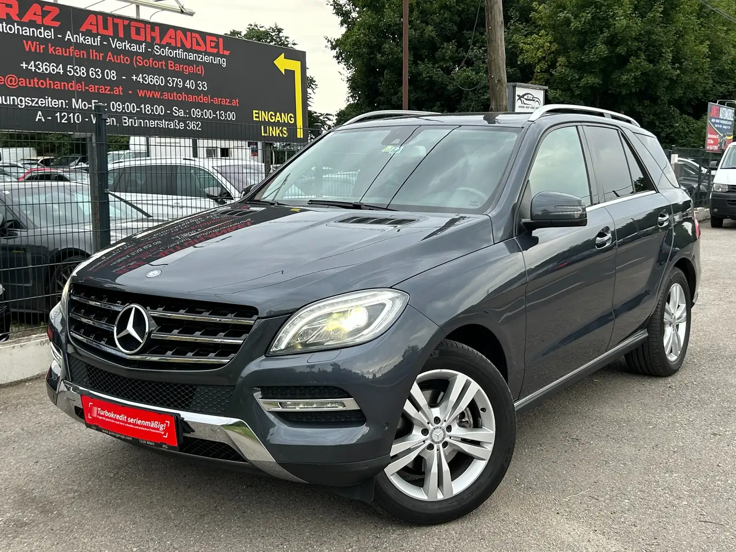 Mercedes-Benz ML 350 ML 350 CDI Bluetec 4Matic*Navi*Parksens.*Tempomat* Gris - 2