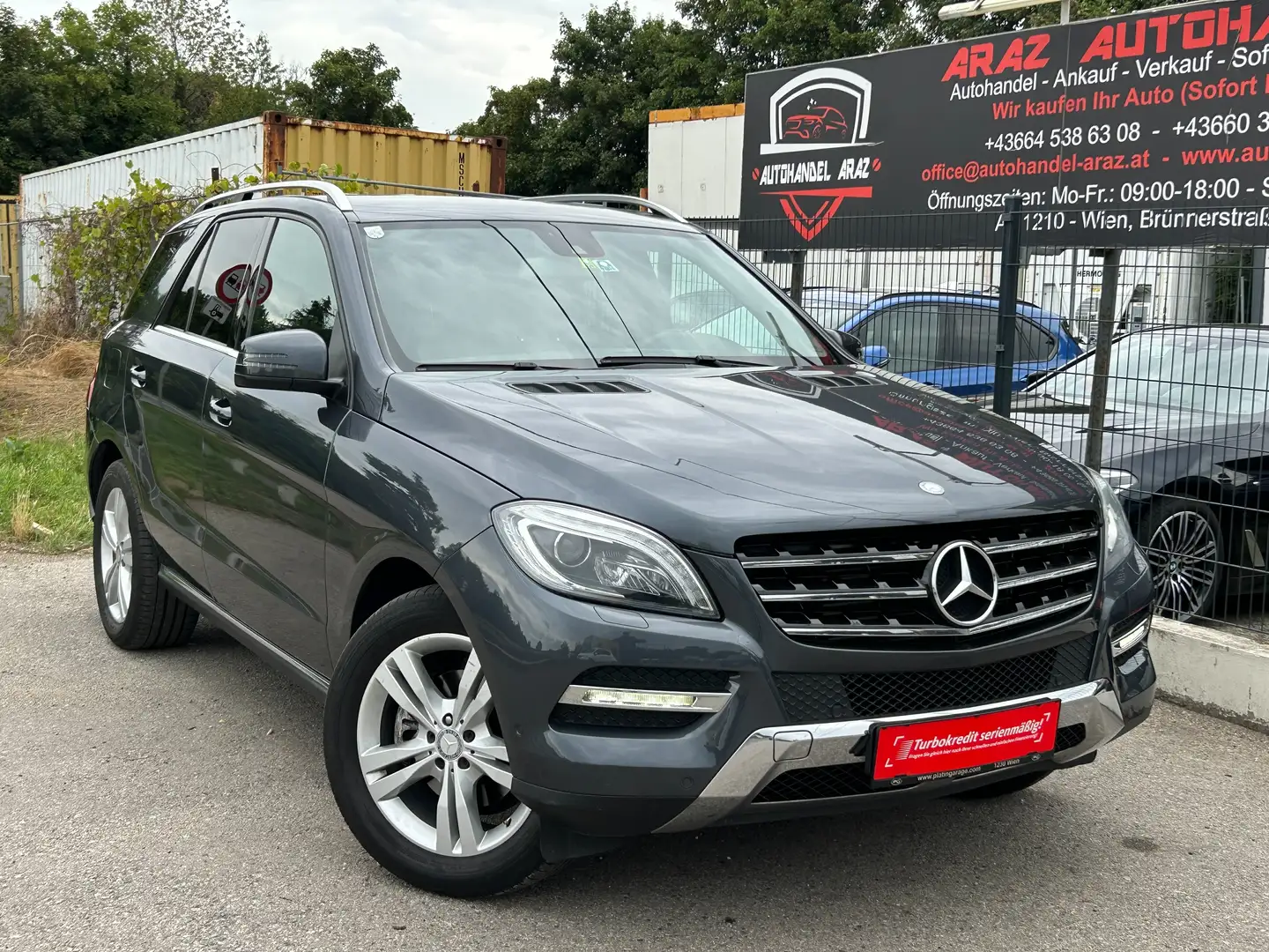 Mercedes-Benz ML 350 ML 350 CDI Bluetec 4Matic*Navi*Parksens.*Tempomat* Gris - 1