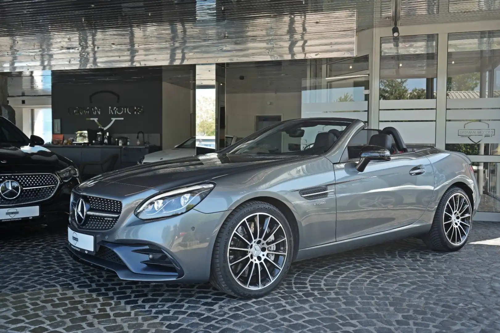 Mercedes-Benz SLC 43 AMG Roadster MEMORY|CAM|NIGHT|AIRSCARF Gri - 1