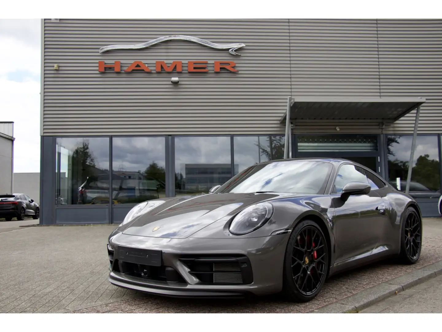 Porsche 992 Carrera GTS InnoDrive roues arrière directrices Gris - 1