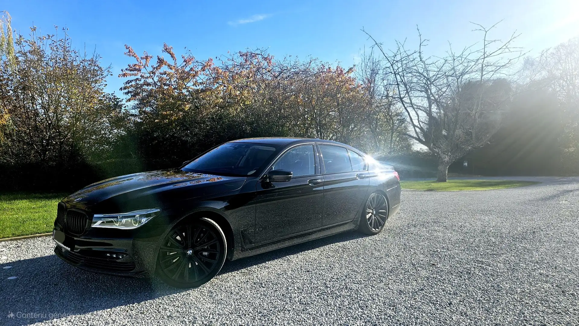 BMW 730 dXA Noir - 1