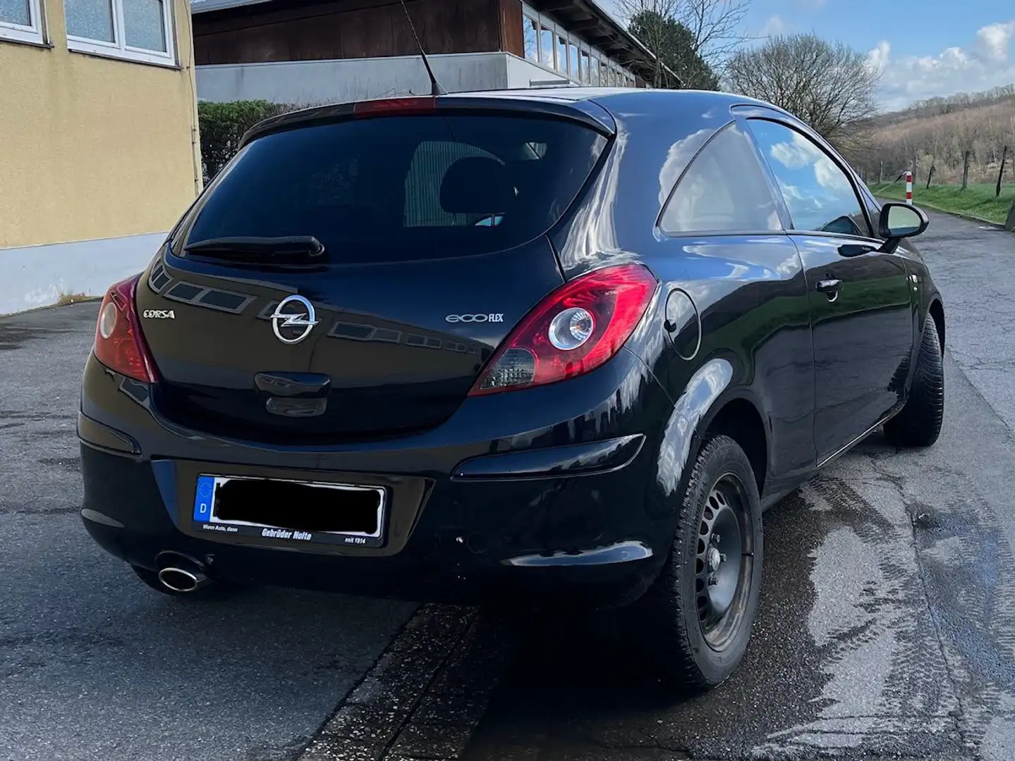 Opel Corsa Corsa 1.2 16V (ecoFLEX) Selection Schwarz - 2