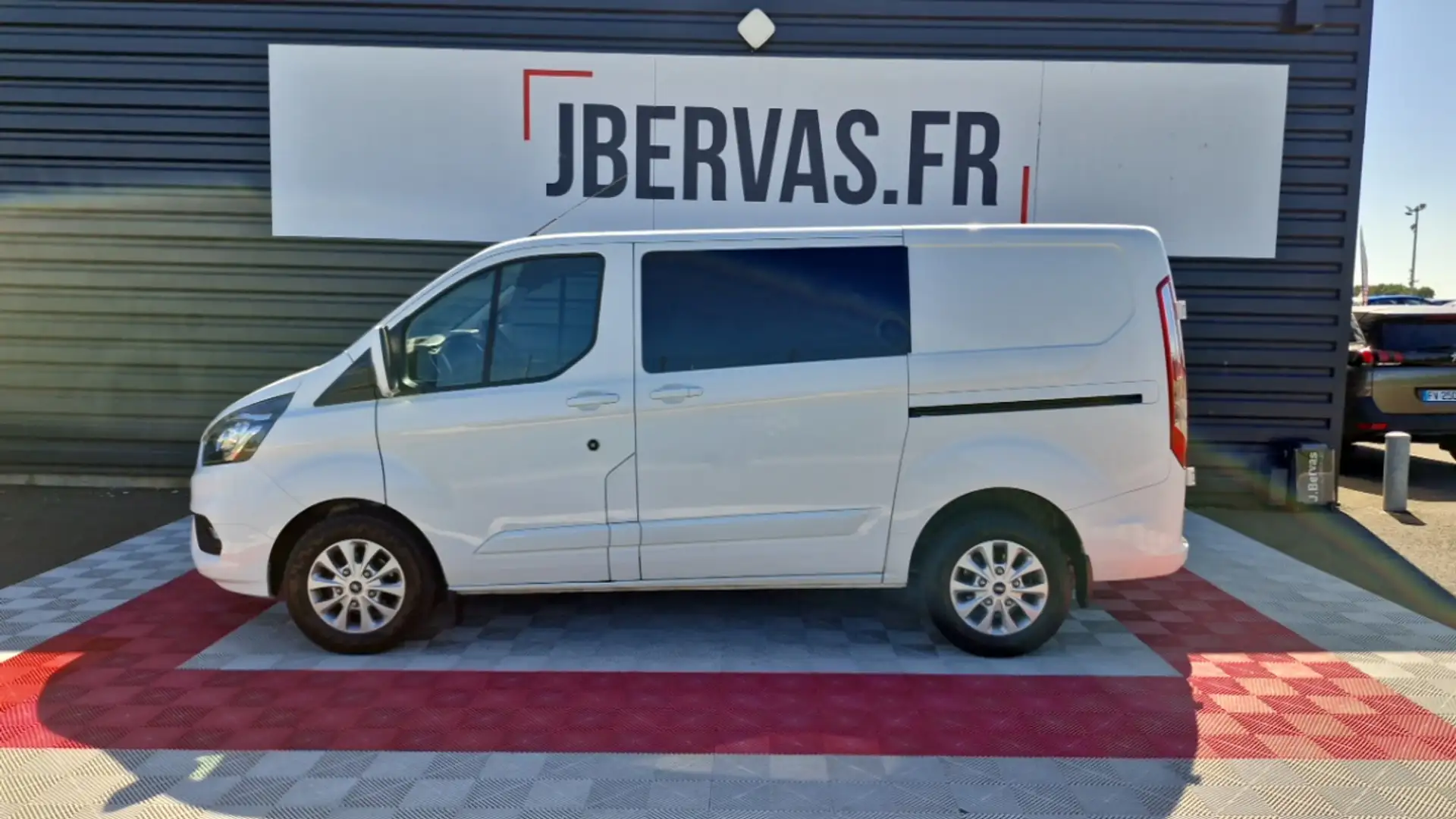 Ford Transit Custom CABINE APPROFONDIE L1H1 2.0 ecoblue 130 limited Blanc - 2