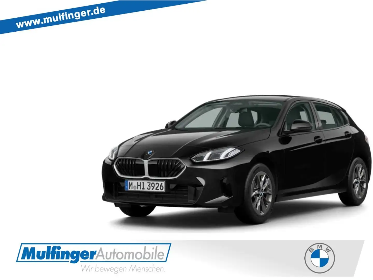 BMW 120 i Aut. Kamera Widescreen Leasing ab: Bluetooth Schwarz - 1