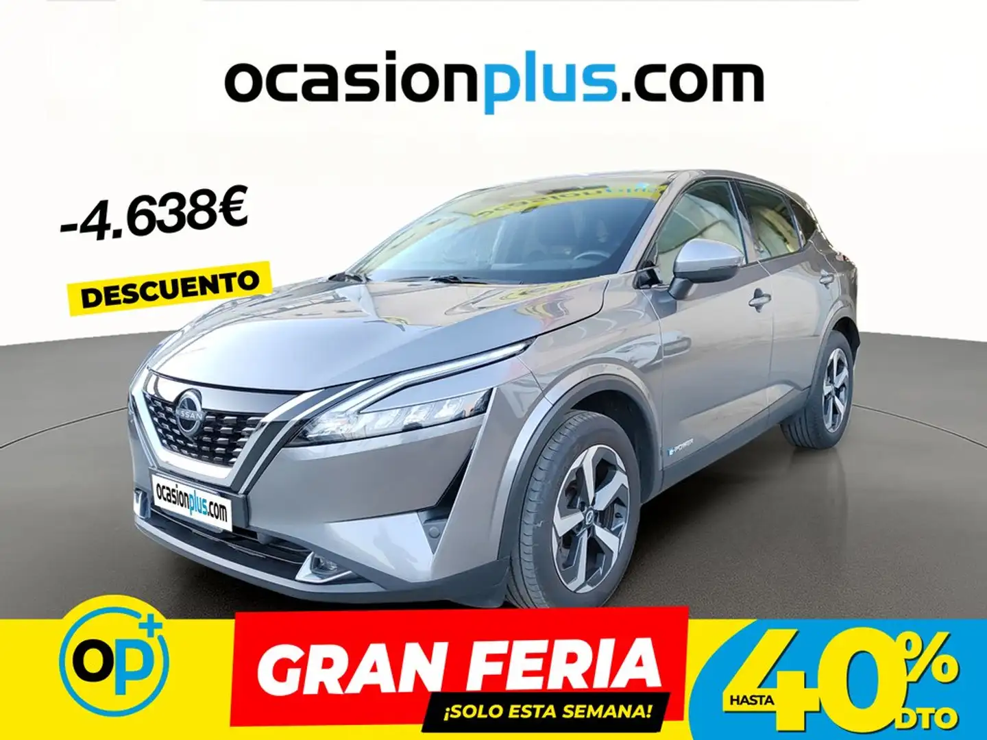 Nissan Qashqai E-POWER N-Connecta 4x2 140kW Gris - 1