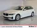 BMW 518 518d touring mhev 48v business auto Bianco - thumbnail 1