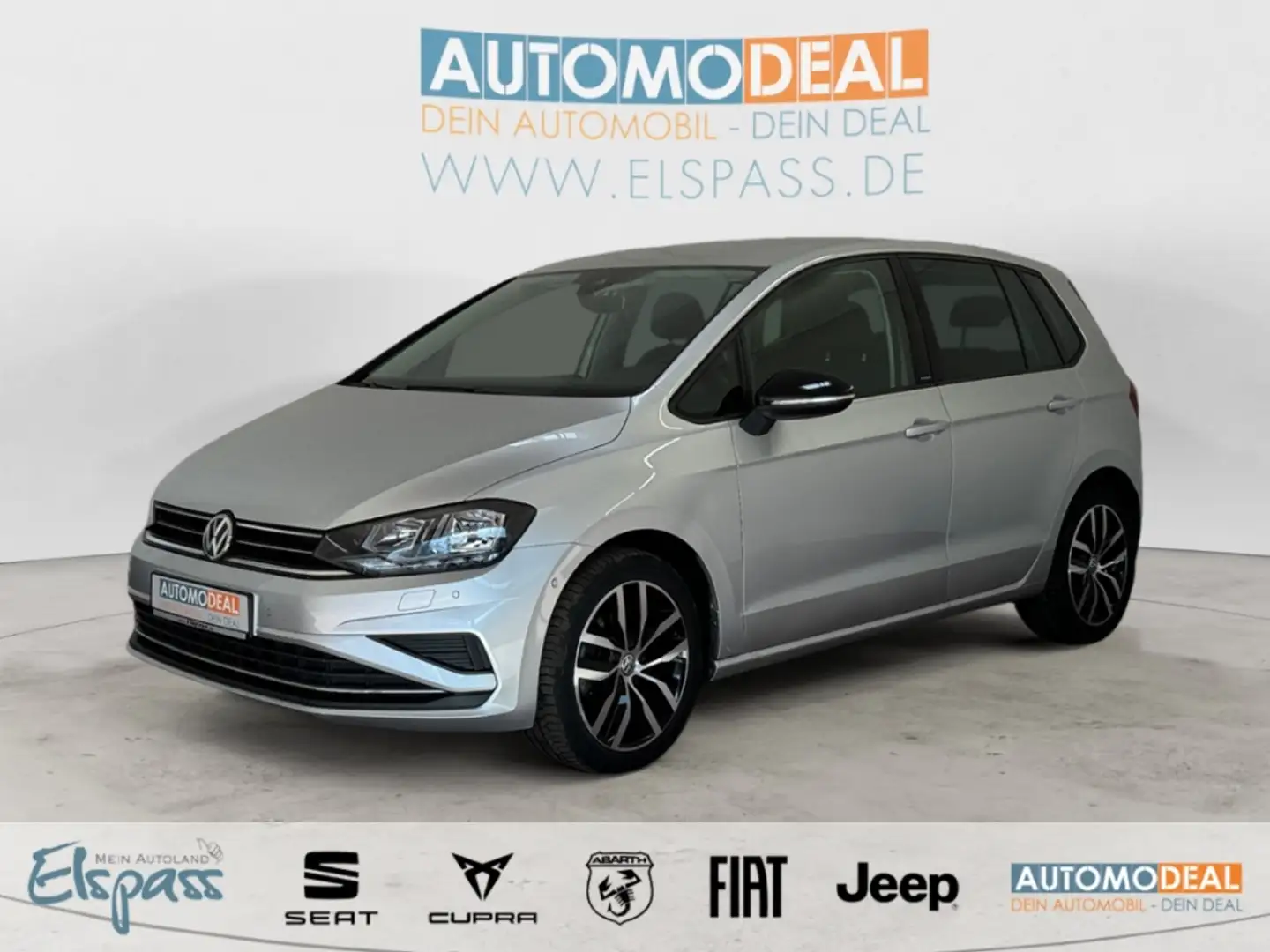 Volkswagen Golf Sportsvan VII IQ.DRIVE AUTOMATIK NAV ACC SHZ APPLE/ANDROID A Grey - 1