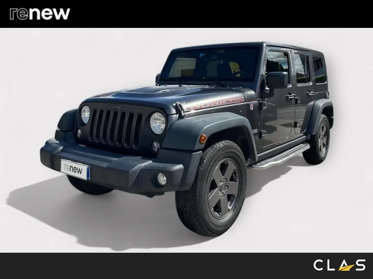 Jeep Wrangler UNLIMITED 2.8 CRD RUBICON AUTO E6 Negro - 1