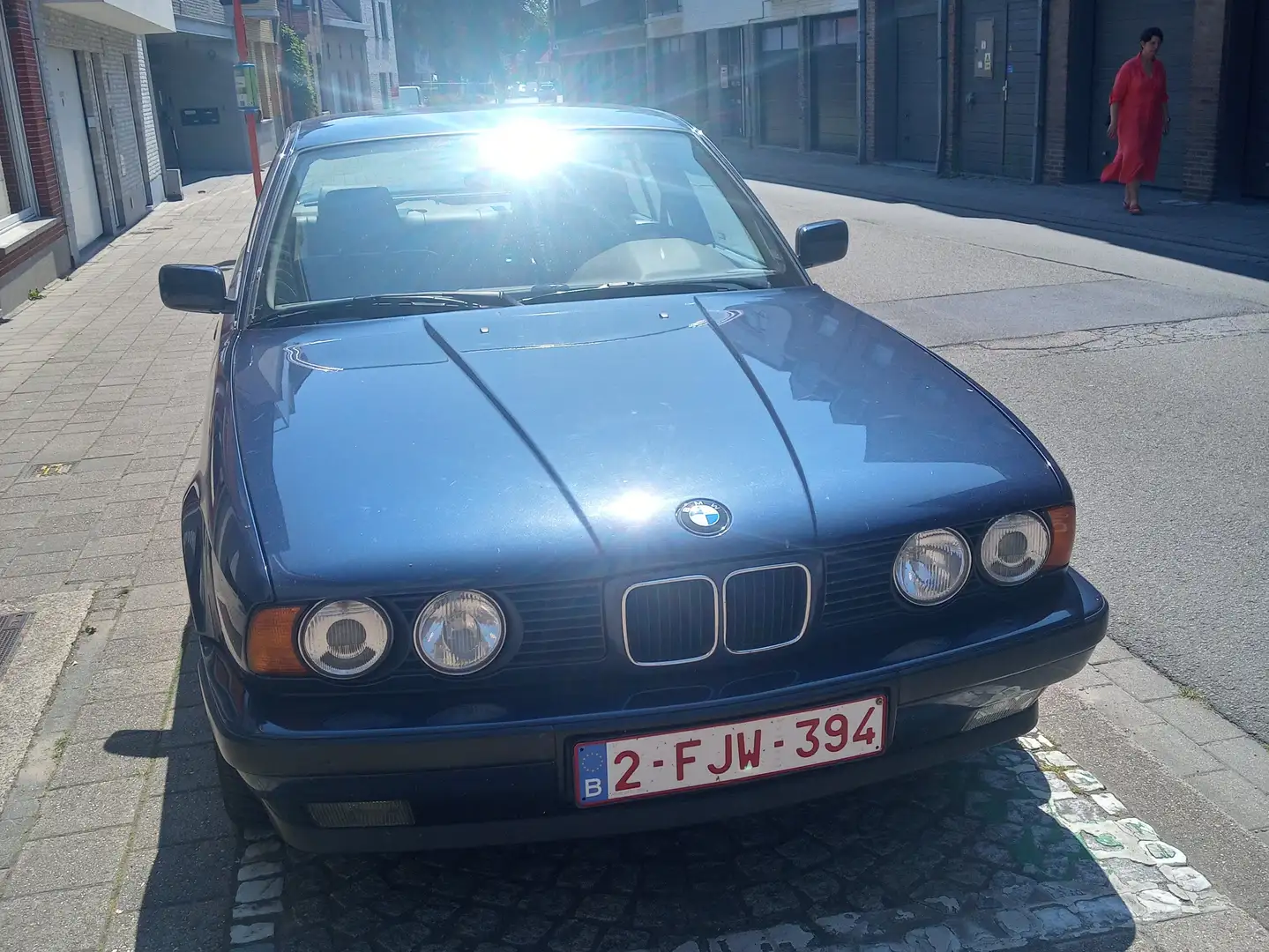 BMW 525 525i 24V Bleu - 1