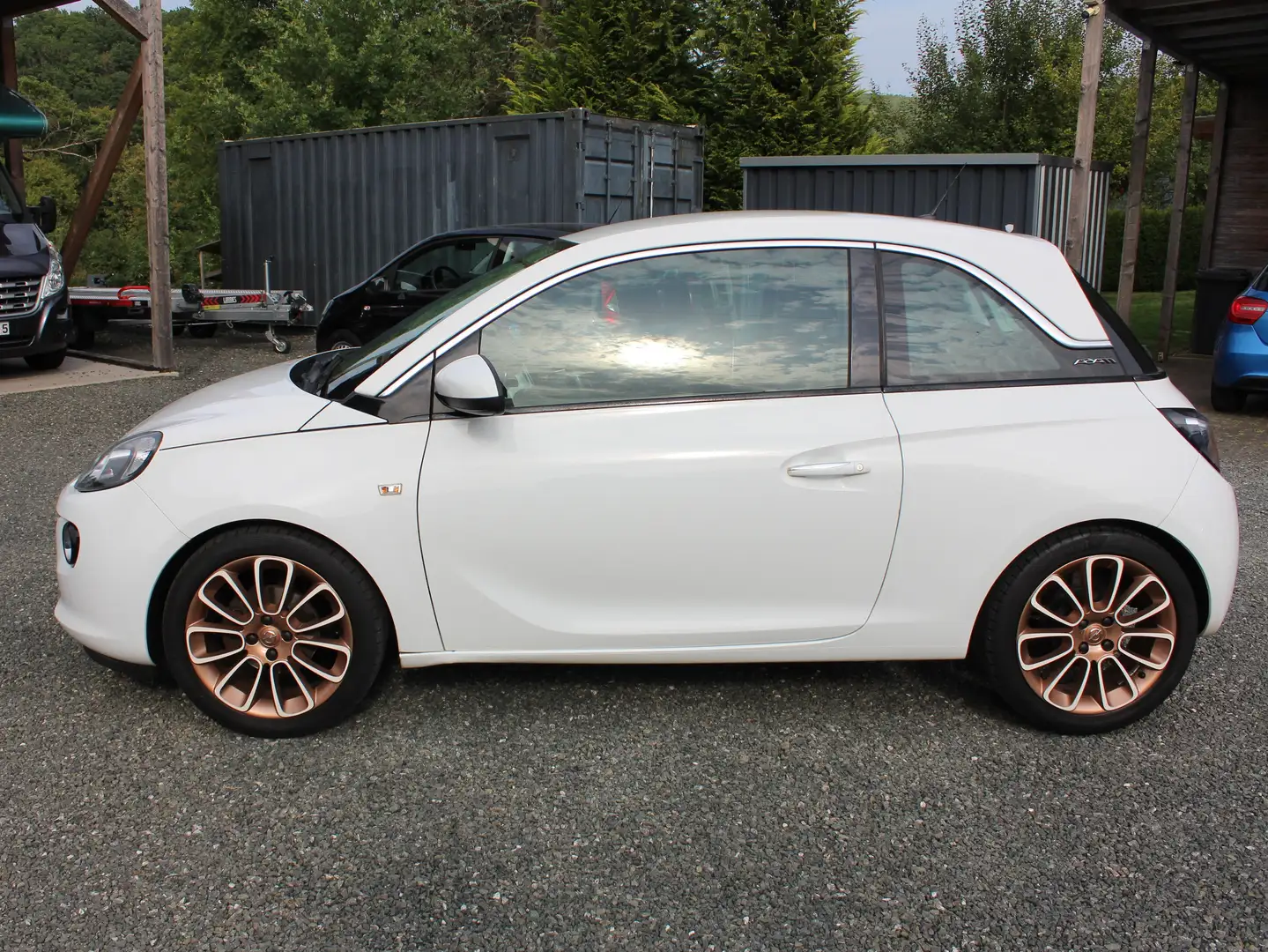 Opel Adam Adam 1.4 Klima Weiß - 2