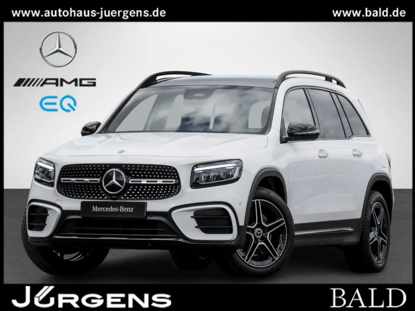 Mercedes-Benz GLB 250 4M AMG-Premium/LED/Pano/Totw/7-Sitzer Weiß - 2