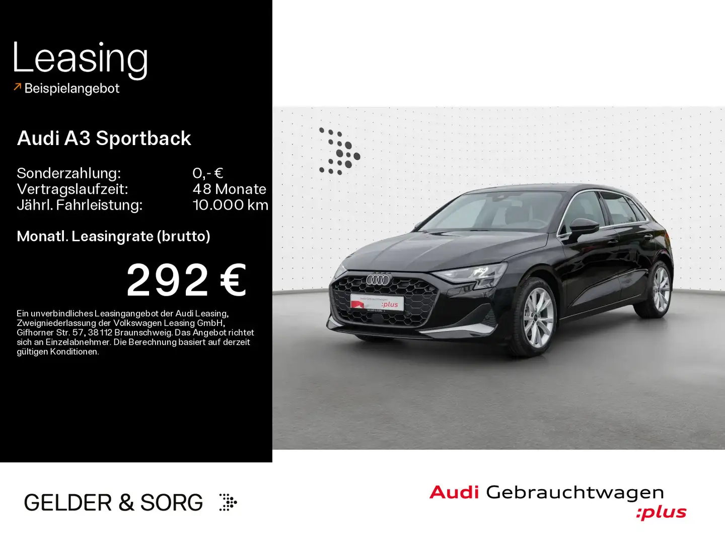 Audi A3 35 TDI advanced Business*ACC*virtua Noir - 1