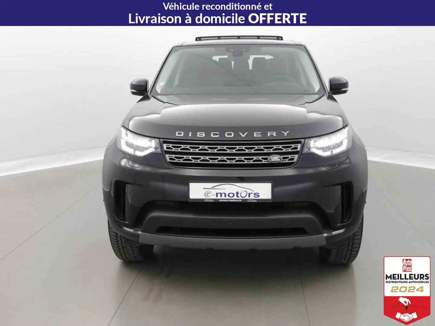 Land Rover Discovery Sd4 d240 SE 7 Places +Cuir +Toit Nero - 2