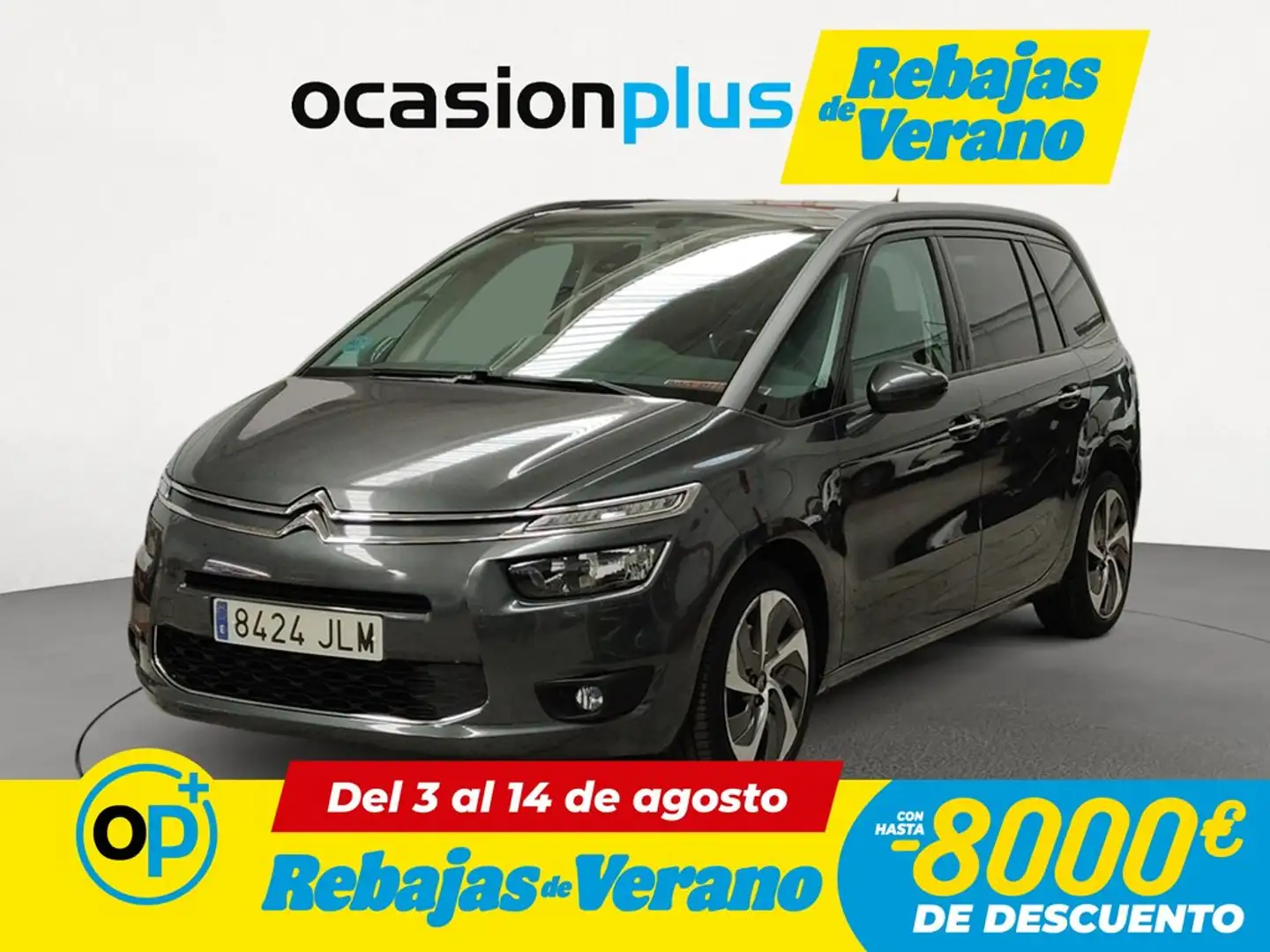 Citroen C4 Picasso 2.0BlueHDi Feel EAT6 150 Gris - 1