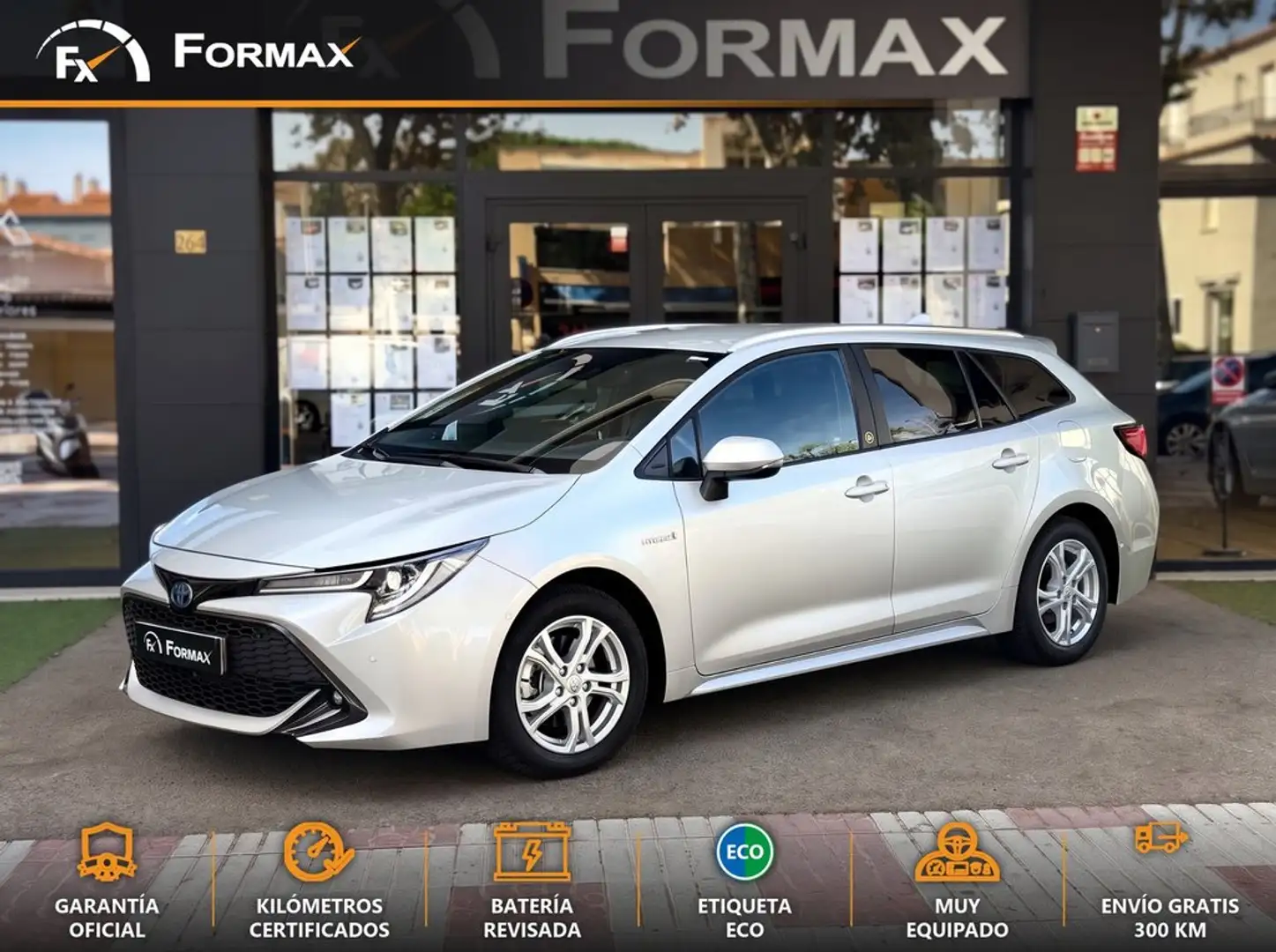Toyota Corolla 2.0 180H STYLE E-CVT TOURING SPORT Gris - 1