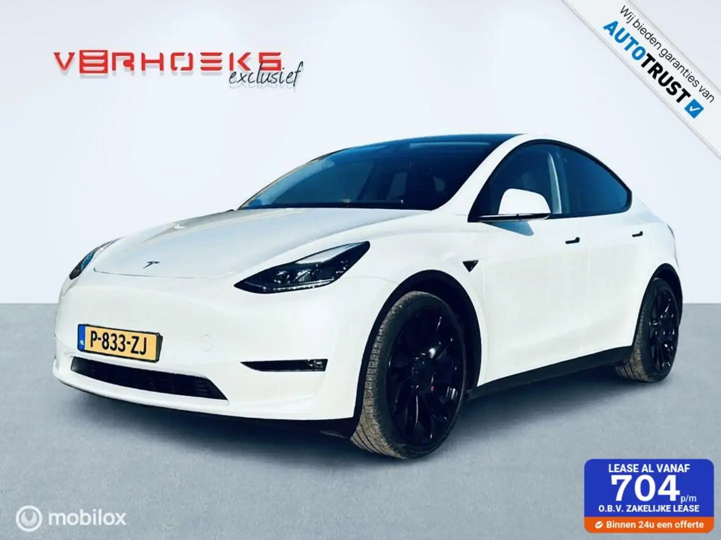 Tesla Model Y Performance Enhanced Autopilot Weiß - 1
