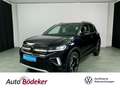 Volkswagen T-Cross 1.0 TSI 6-Gang R-Line Garantie b. 13.3.30 Schwarz - thumbnail 1