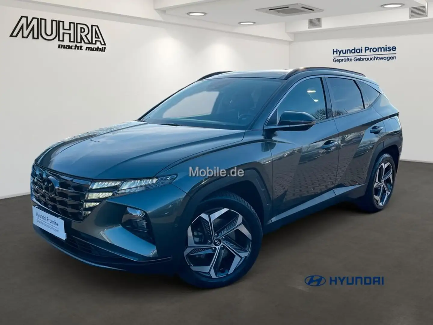 Hyundai TUCSON 1.6 PHEV PRIME PANO ECS 4WD 360KAMERA Grau - 2