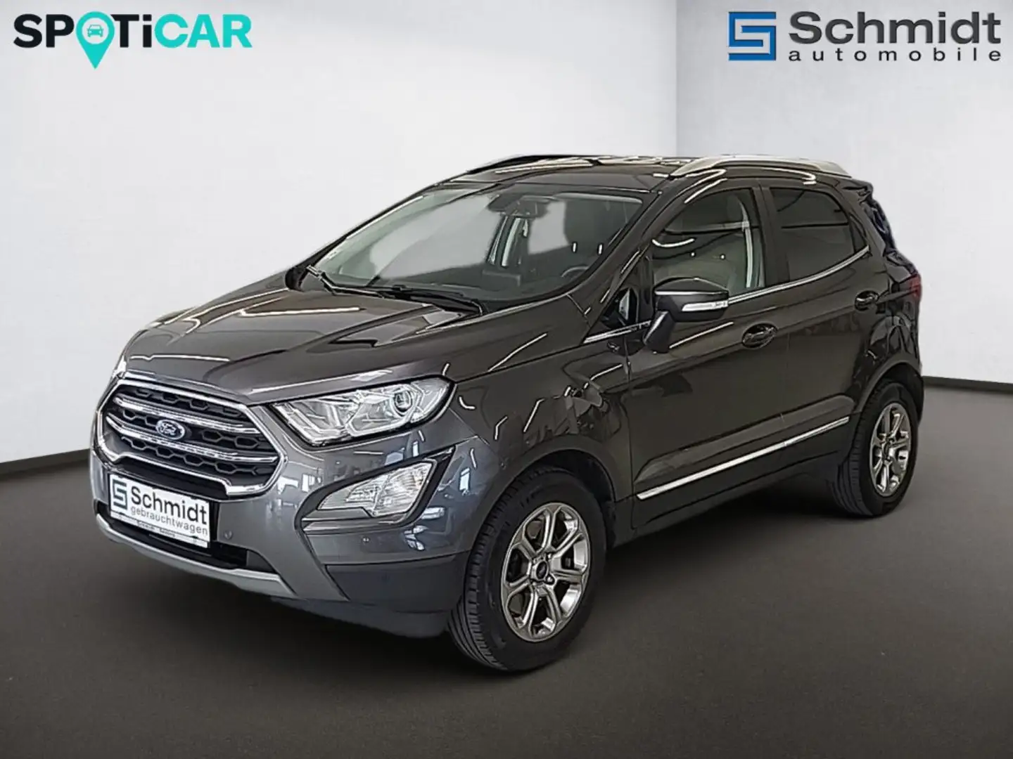 Ford EcoSport 1,0 EcoBoost Titanium Gris - 2