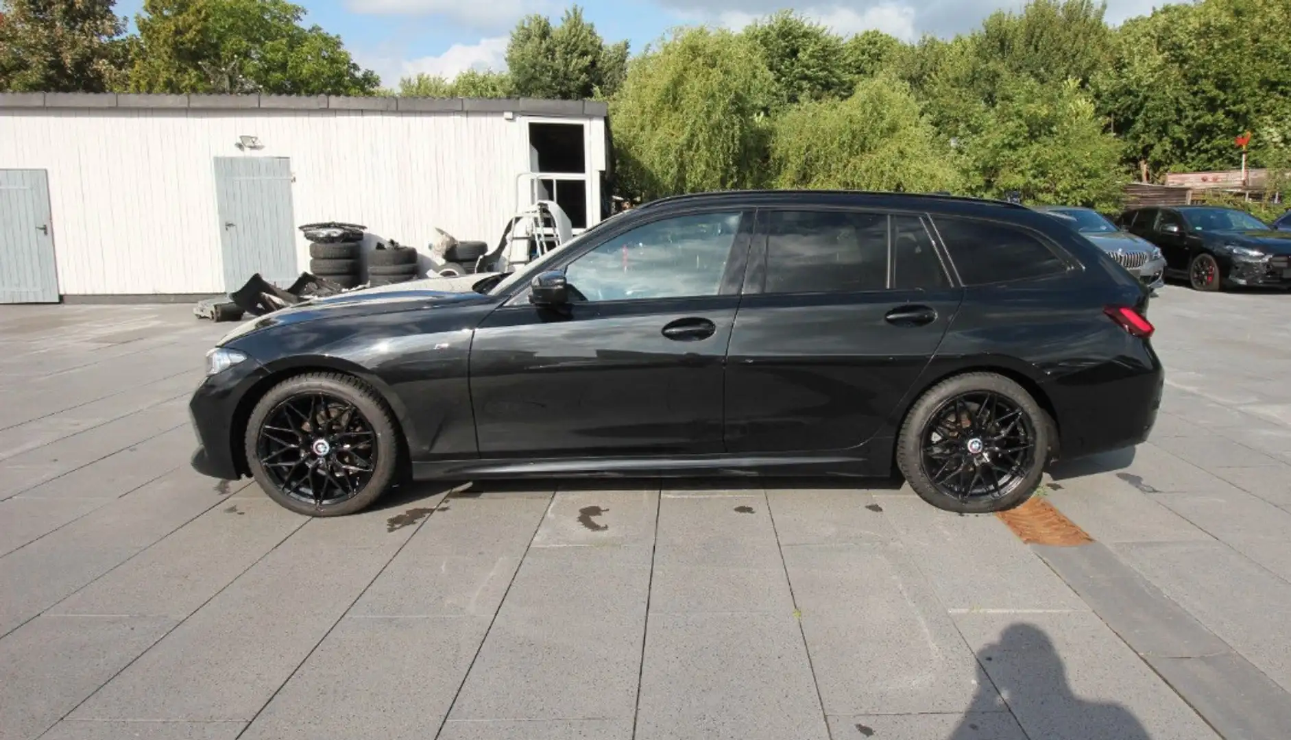 BMW 318 318d Touring Full Msport Shadow Line Nero - 1