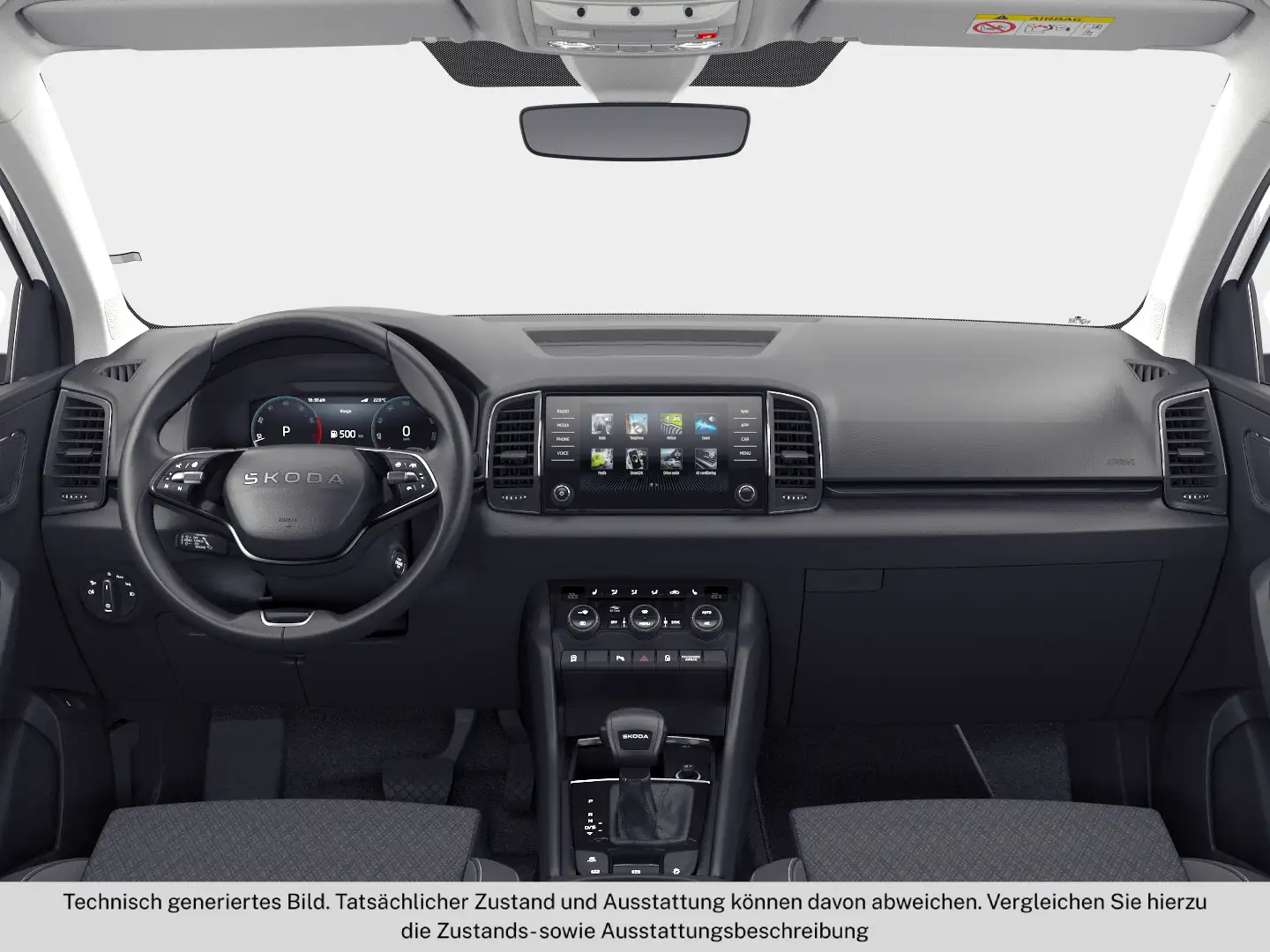 Skoda Karoq Selection TSI DSG ACT Weiß - 2