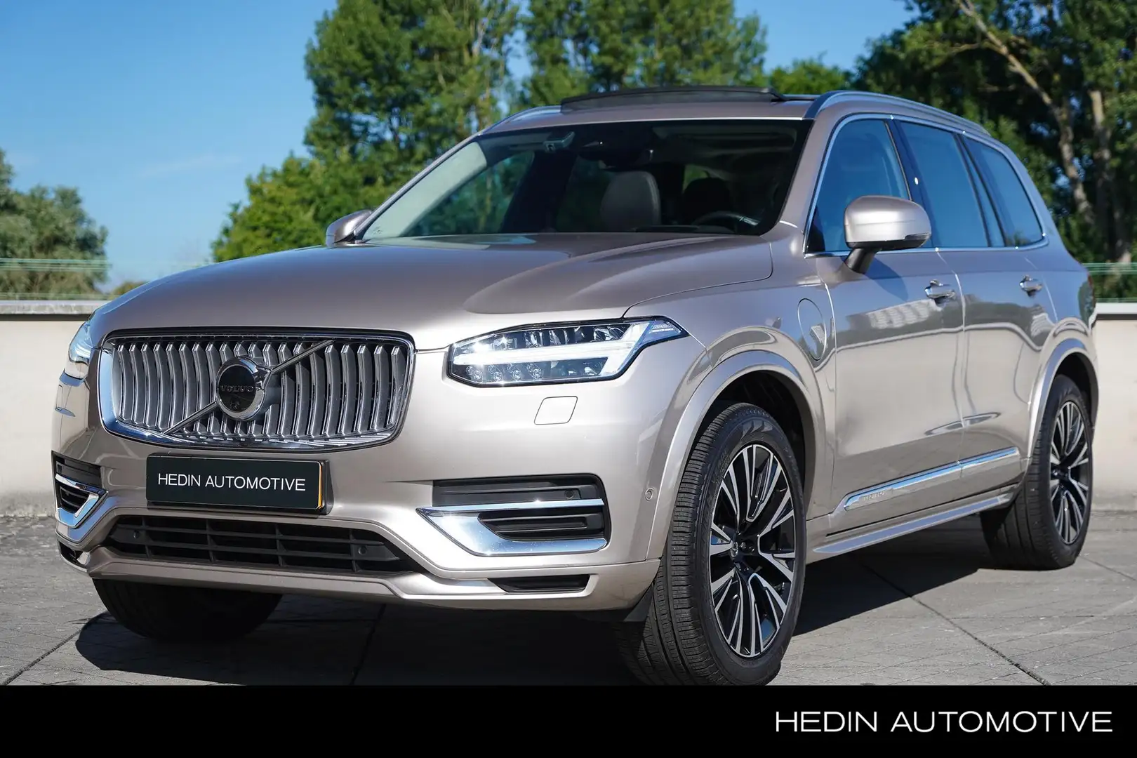Volvo XC90 2.0 T8 Recharge AWD Ultimate Bright Actieve Luchtv Grijs - 1