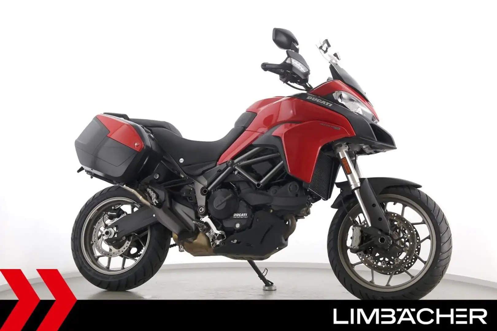 Ducati Multistrada 950 SPORTAUSPUFF, KOFFER Roşu - 1