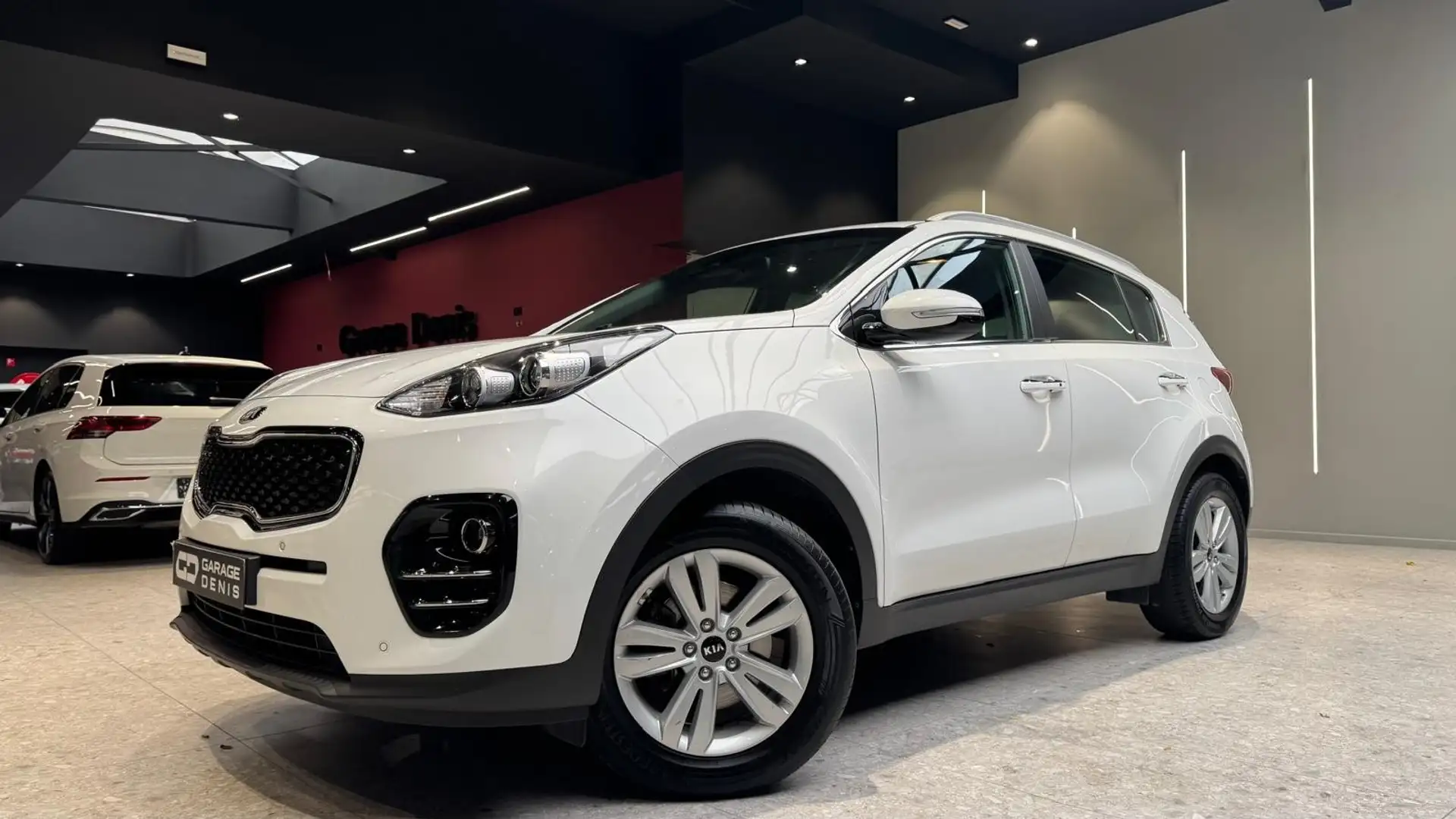 Kia Sportage 1.6i 2WD Navi Edition *GPS+CAMERA*GARANTIE* Wit - 1