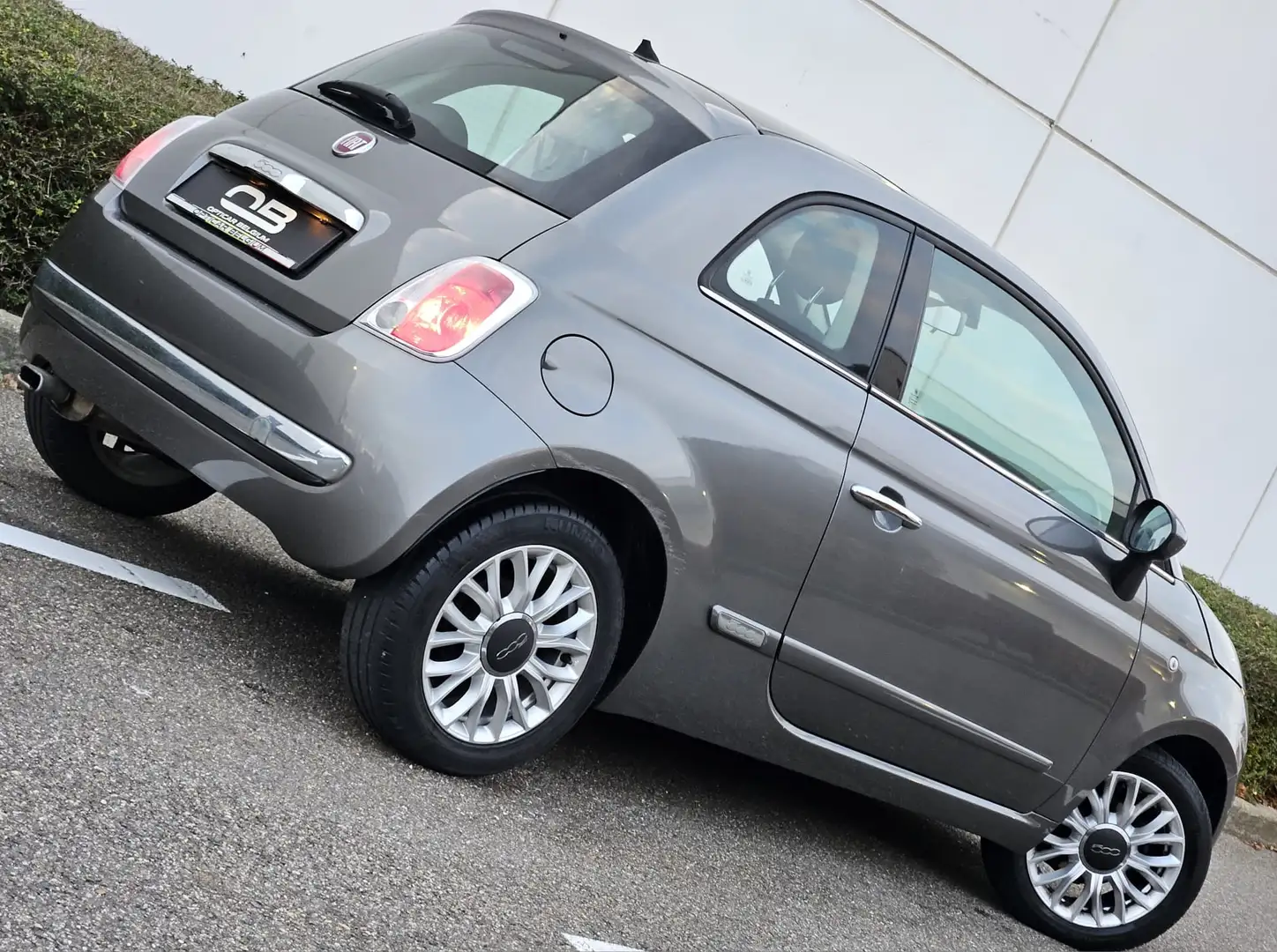Fiat 500 *** 1.2i - Auto - Pano - USB - Garantie *** Zwart - 2
