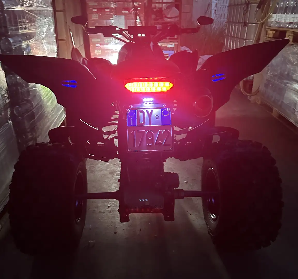 Yamaha Raptor 700 sportivo Schwarz - 2